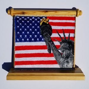 Miniature weaving rug for office table. Nice gift